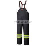 Cheap Wholesale PU STRETCH HI-VIZ FLAME RESISTANT RAIN BIB PANT thumbnail-1