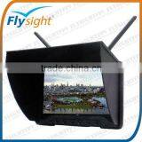 C822 New 7 Inch LCD HD FPV Monitor Built-in Lipo Battery and 5.8G Wireless AV Receiver