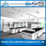 University Wall Bench With Overhead Cabinet and Reagent Shelf thumbnail-2