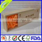 Sliding Unfinished Wood Box Pine Wood Box thumbnail-3