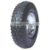 High Quality Wheelbarrow Rubber Wheel 400-8 PU thumbnail-2