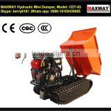 Small Farm Garden Crawler Track Cart , CE / ISO / SGS , Model: CDT03 thumbnail-5