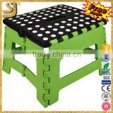 Folding Step Stool With Printing, Discount Outdoor Folding Stool Mould thumbnail-1