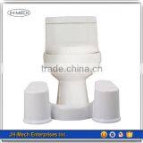 The Ergonomic Detachable 9 Inch Space Saver Toilet Stool thumbnail-2