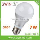 3w 5w 7w 9w 12w E27/e14 Base Led Bulb for Hotel Use