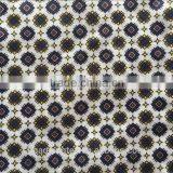 Square Print Polyester Cotton Blend Fabric for Lining Cushion Cover thumbnail-3