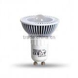 Indoor Led Bulb Gu10 for All Kinds of Application 400lm 80Ra Warm/Pure/Cool White Dimmable Led Spotlight Gu10 5W thumbnail-1