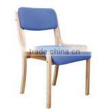 Zhejiang Anji QIYUE Simple Wooden Visitor Chair Without Armrest QY-4009 thumbnail-1