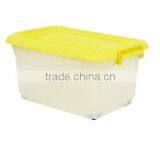 Plastic Storage Box With Wheel