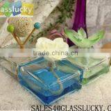 Colorful Reed Glass Diffuser Bottles in Smail Mouth