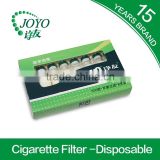 Disposable plastic cigarette pack holder