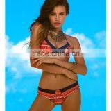 Beautiful Floral Print Low Waist Swimwear Swimsuit Sexy Bikini