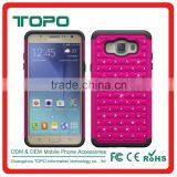 Bling Diamond Phone Case Combo Sky Star PC Silicone Case for Samsung Galaxy J7 J710 thumbnail-4