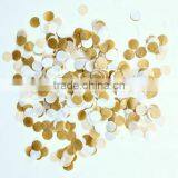NEW Round Tissue Paper Confetti Golden Confetti