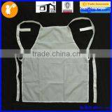 Cheap Wholesale Customise Logo White Cross Back Worker Apron thumbnail-1