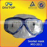 Silicone Female Diving Mask/snorkelling Set thumbnail-1