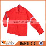 Gray tapes oilfield reflective safety workwear jacket industry work uniform