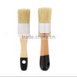 2-Piece Multi Use Round Chalk, Wax and Stencil Brushes for Chairs, Dressers, Cabinets and Other Wood Furniture thumbnail-1