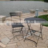 garden iron folding chair and table,teak garden furniture,plastic wood folding iron table and chair
