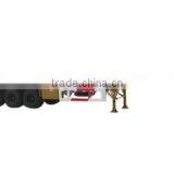 40ft Container Carrier 3 Axle Skeleton Semi Trailer for Sale thumbnail-2