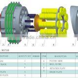 HMGE36EA ZX200 Excavator Hydraulic Pump Parts thumbnail-2