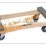 Wood Deck 30"X60" Platform Truck With 6"x2" Heavy Duty Casters thumbnail-6