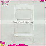 New Design Qingdao Sinofur New Style Garden White Plastic Folding Chair thumbnail-3