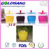 Coffee Cup Mug Vacuum Cup Silicon Rubber Camping Cup Sleeves thumbnail-6