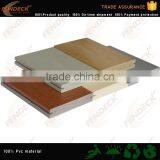 Wood texture skidproof 100% pvc decking price