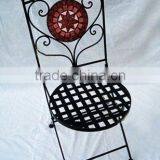 Antique Metal Vintage Patio Folding Chairs thumbnail-1