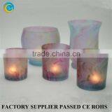 Painting Candle Container Wedding Centerpieces on a Budget