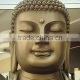Bronze Buddha Head Statue thumbnail-1