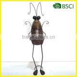 YS15191garden Rusty Metal Decoration With Solar Light for Garden Decor thumbnail-1
