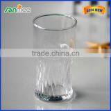 Machine Blown Pressed Clear Glass Beer Cup thumbnail-1