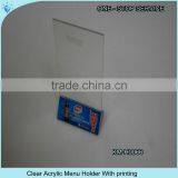 Customize T Shape Acrylic Pos Display Menu Holder thumbnail-4