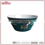 Mexican Design Commemorative Decorated Melamine Bowl 18oz Cake Dish Tableware thumbnail-1