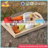 Wholesale Preschool Food Set Toys Wooden Kids Play Food New Design Wooden Kids Play Food W10B184 thumbnail-2