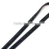 Promotion Gift PU Leather Lanyard With Crystal Gem, Swivel Snap Hooks, Key Ring Accembly, Acrylic Gem Key Chain thumbnail-2