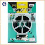 Multi-used Garden Twist Ties/PVC ,PE Plastic Coated Single Metal Wire Twist Ties thumbnail-5