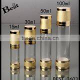 Classic Design Silver 30ml Airless Bottle Essential Oil Airless Pump Bottle 30ml thumbnail-6
