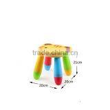 ez Fold Round Plastic Foot Stool Children for Sale Cartoon Bee thumbnail-2