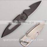QJT-K02 Hot Sale Keychain Design Camping Knife Multi Function Outdoor Knife thumbnail-1