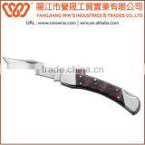 A220830 Stainless Steel Single Blade Folding Knife Curved Pocket Knife thumbnail-5