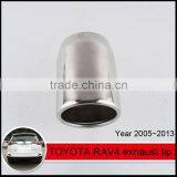 Auto Tuning Stainless Muffler Tip in Exhaust Pipe for TOYOTA RAV4 thumbnail-2