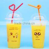 Hot Sale Disposable Plastic Cup,Juice Cup,Drinking Cup With Lid thumbnail-5