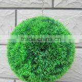 28CM Green Conifer Grass Ball Artificial Topiary Ball thumbnail-1