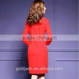 New Design Beautiful Lady One-piece Dress New Fashion Dress 2017 Design thumbnail-4