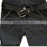 100% Cotton Men Business Casual Pants Wholesale Mens Slim Fit Trousers thumbnail-3