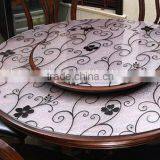 Roundtable Waterproof Cloth Table Mats Pvc Soft Glass Taiwan Arming Oil Anti-hot Round Plastic Tablecloths thumbnail-3