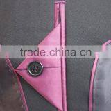 Slim Fit Leather Blazer T/R Black Blue Check Slim Fit Blazers for Men thumbnail-6